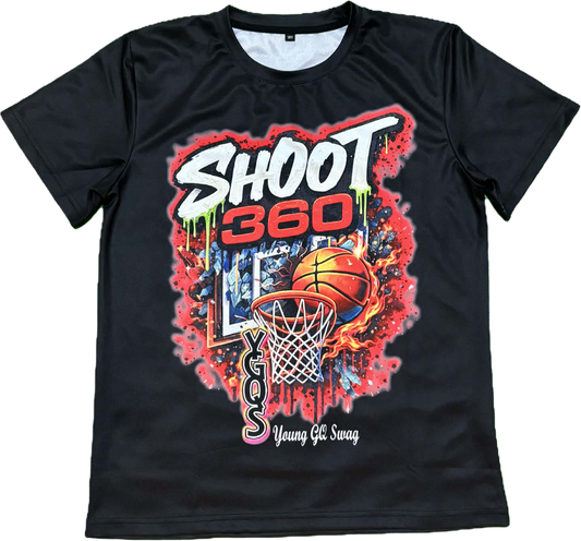 Flamin' Black Shoot360 🏀