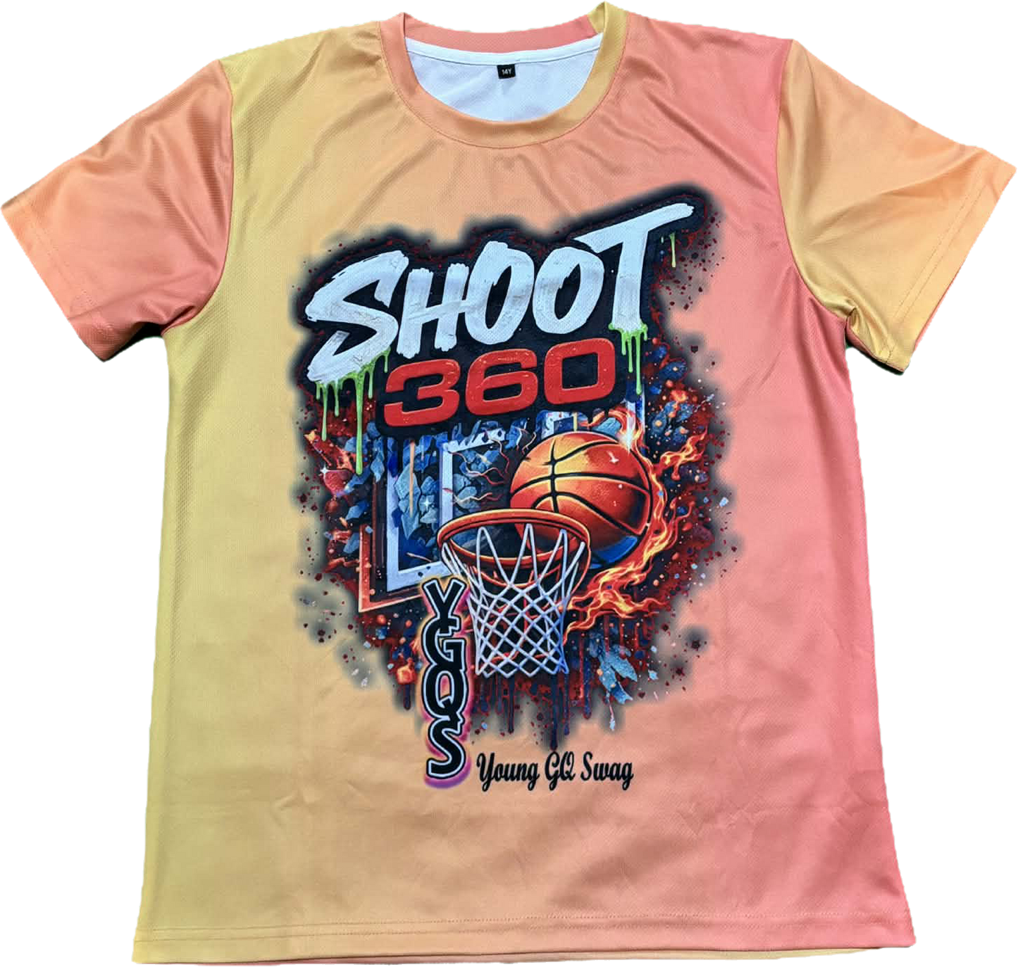 Flamin' Peach Shoot360 🏀
