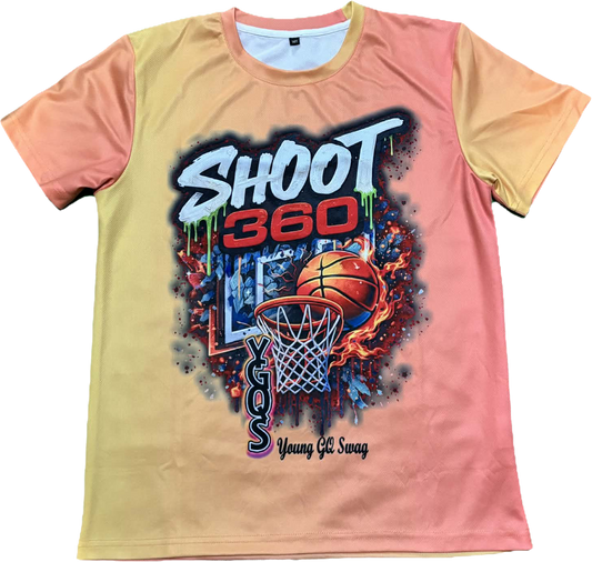 Flamin' Peach Shoot360 🏀