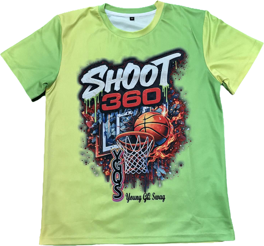 Flamin' Lime Green Shoot360 🏀